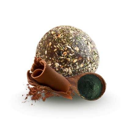 Balls bio protéinées cacao spiruline (prêt à vendre) - 3